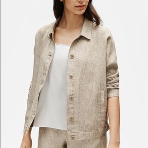 NWT- Eileen Fisher linen jacket size small